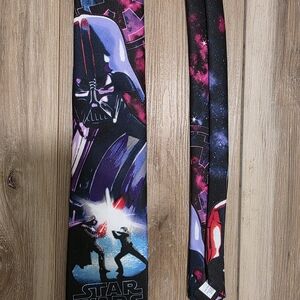 Star Wars Black and Purple Tie